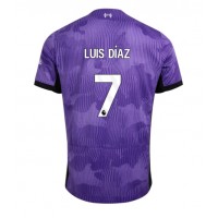 Maglie da calcio Liverpool Luis Diaz #7 Terza Maglia 2023-24 Manica Corta